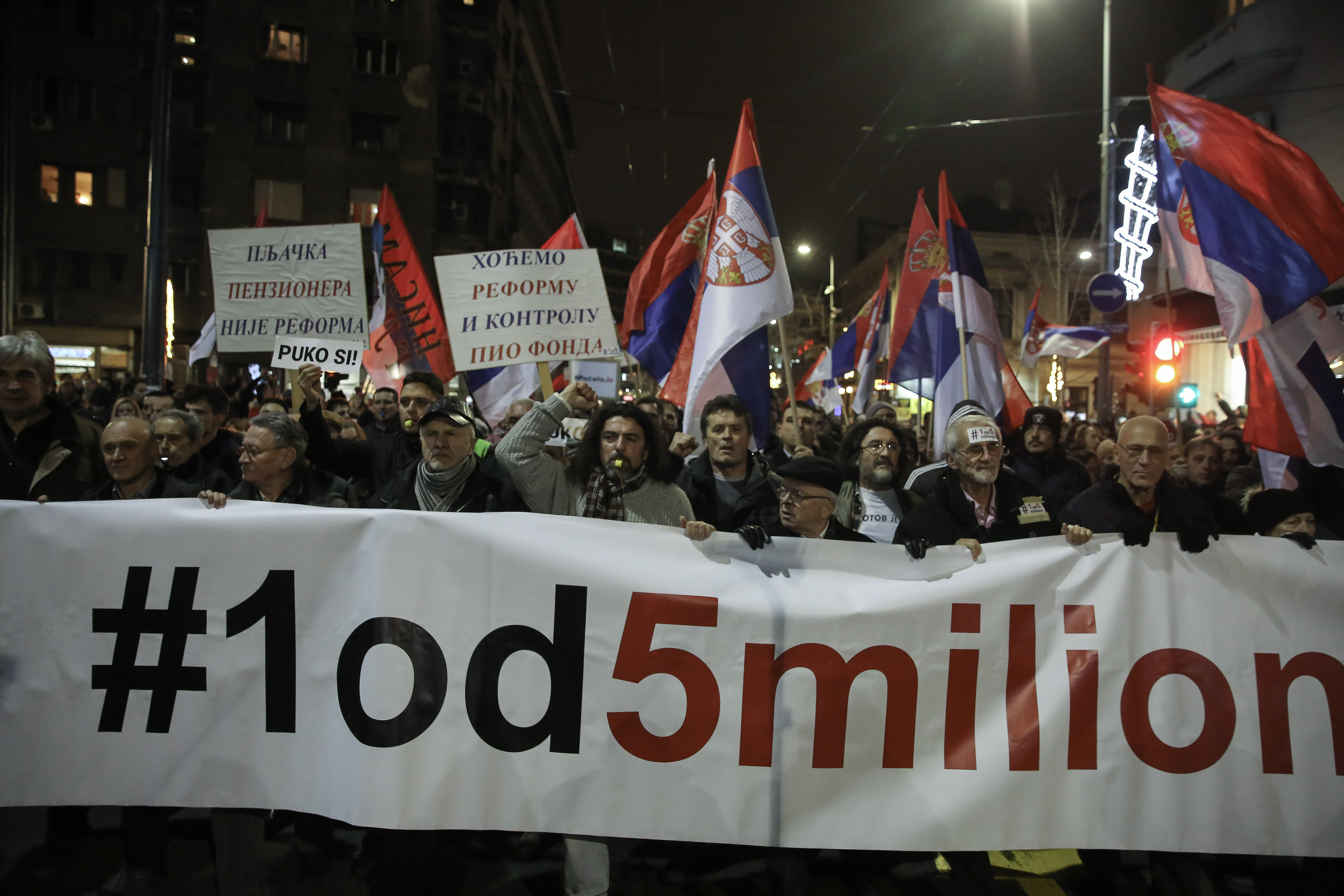 SERBIA-POLITICS-UNREST-DEMO