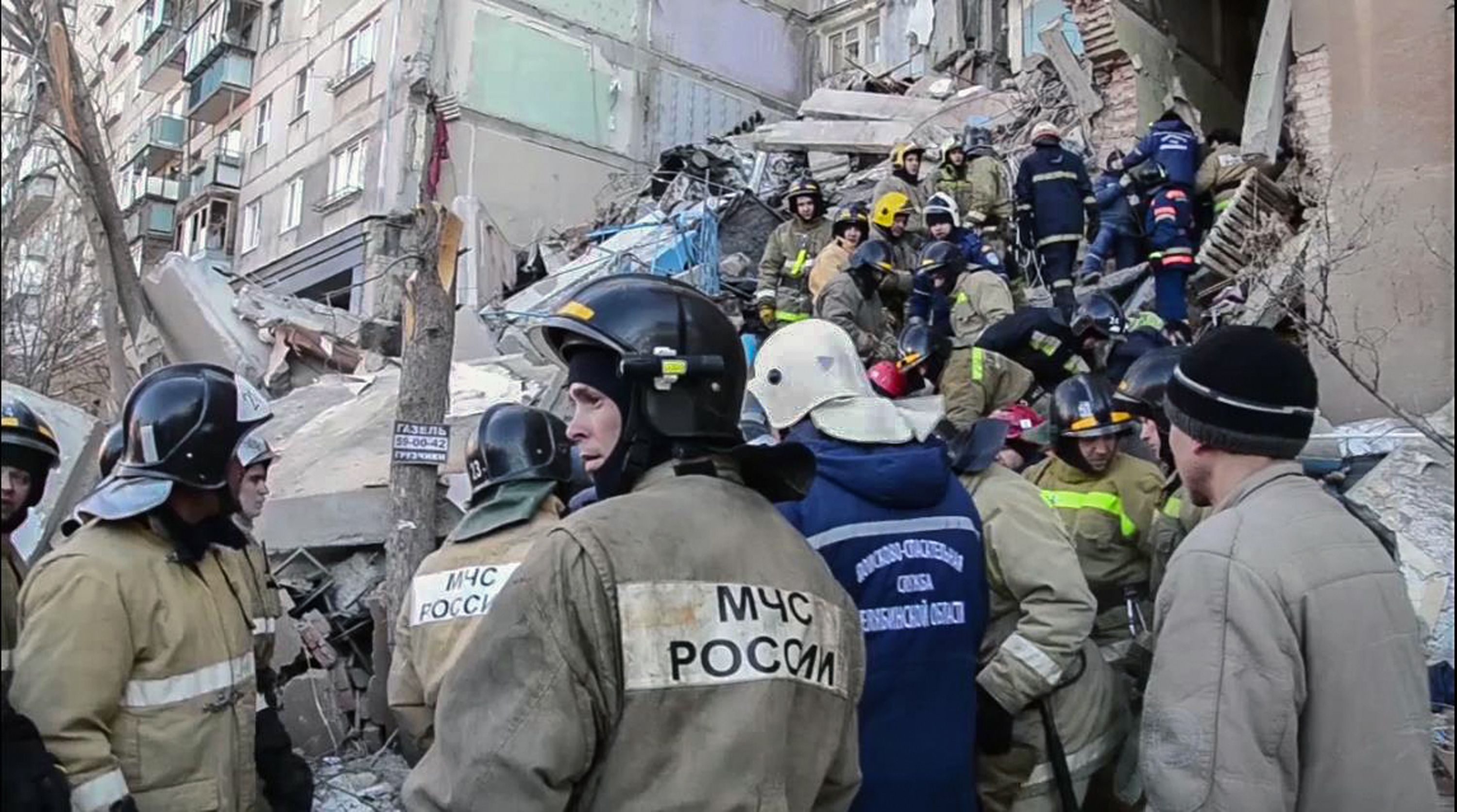 RUSSIA-ACCIDENT-GAS-EXPLOSION